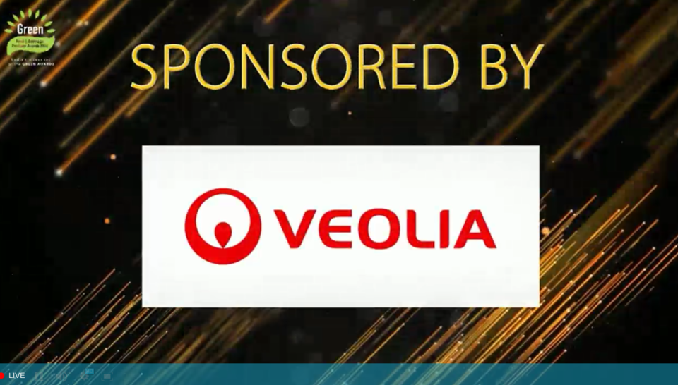 Veolia sponsors the Green Food and Beverage Awards