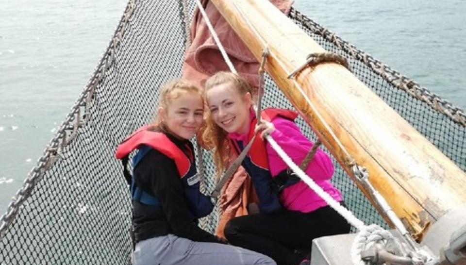 Sail Training Ireland funded by Veolia Connect