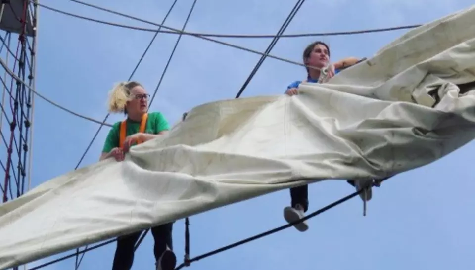 Sail Training Ireland funded by Veolia Connect