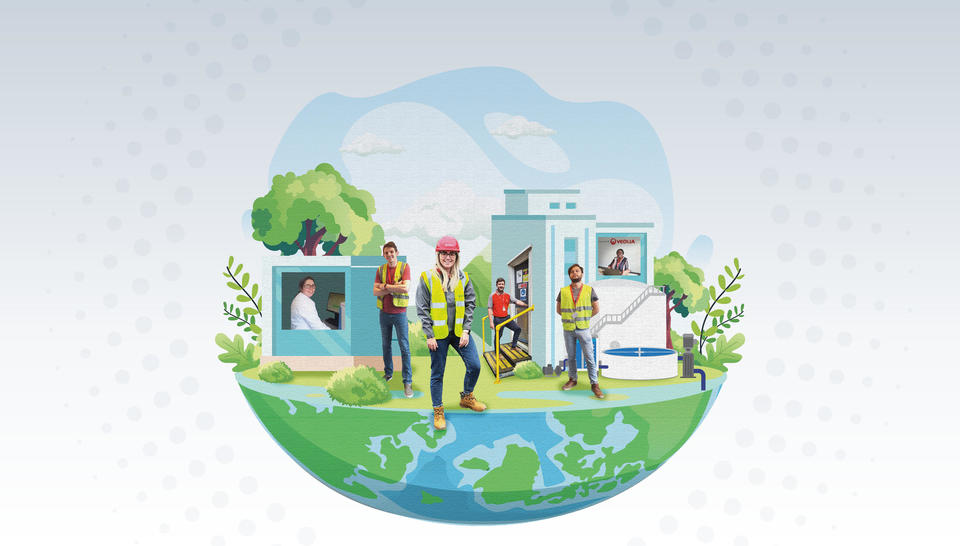 Veolia Ireland Sustainability Report 2020 front page