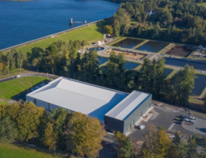 Vartry Water Treatment Plant Aerial View