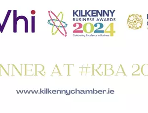 Kilkenny Business Awards Employer of the Year winners logo