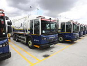 EV waste collection vehicles