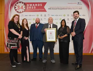 veolia ireland team safety award