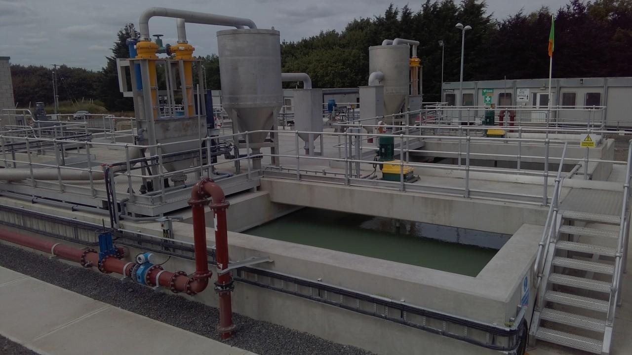 Anaerobic digestion sludge treatment facility