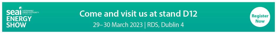 Come and visit us on stand D12 at the Energy Show 2023