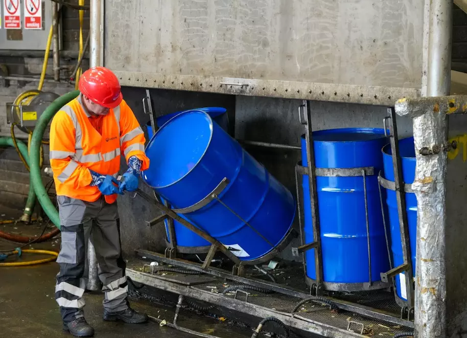 veolia in Ireland hazardous waste expertise