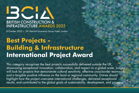 Image promoting the BCI Awards 2025