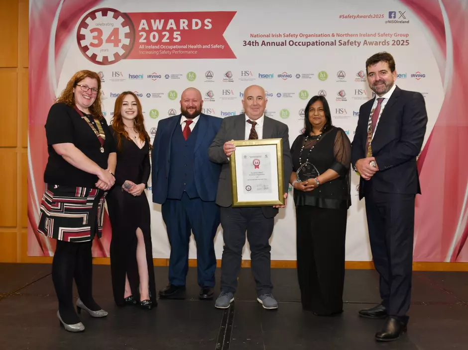 veolia ireland team safety award