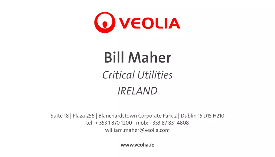 Bill Maher | Critical Utilities | Business Card