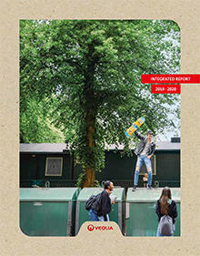 Cover of Veolia's 2019 Integrated Report