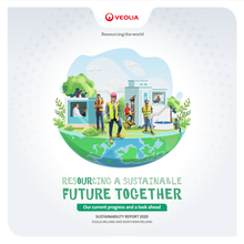 Veolia Ireland Sustainability Report 2020 front cover