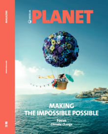 Cover of Veolia's Planet Magazine 25