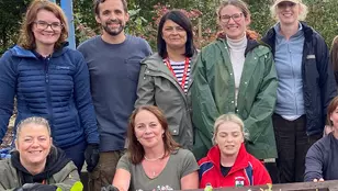 A group of Veolia employees on a volunteering day | Social Value strategy